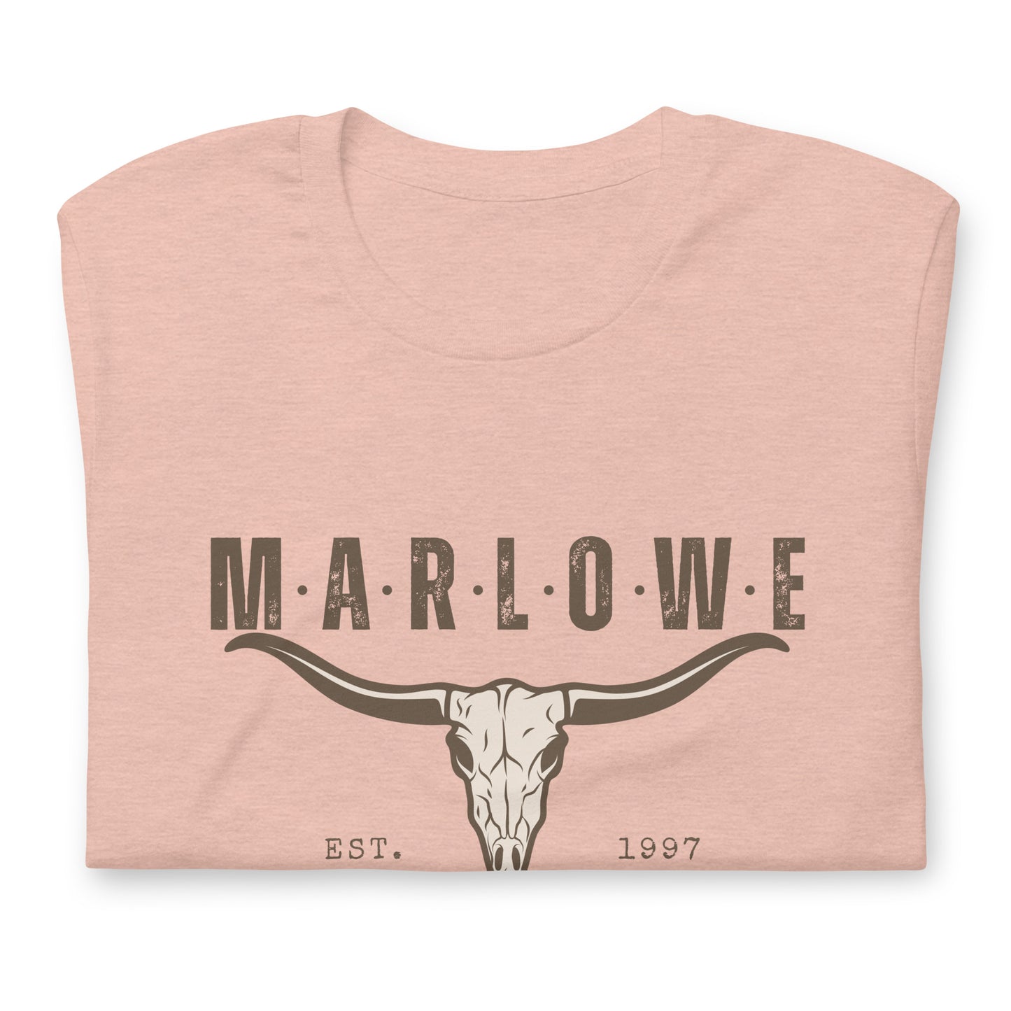 Kameron Marlowe Bull Skull Unisex t-shirt