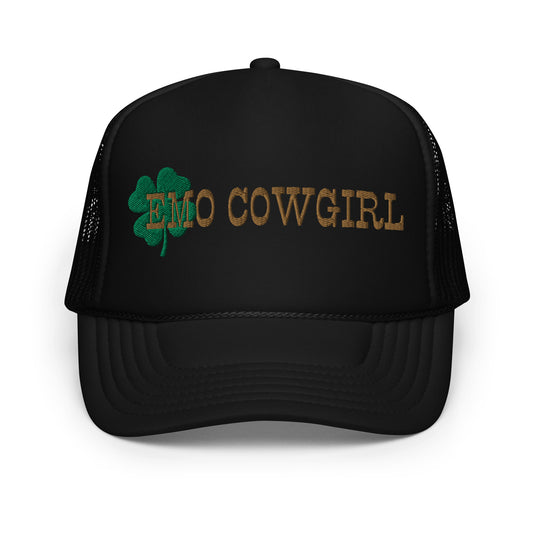 Emo Cowgirl Foam trucker hat