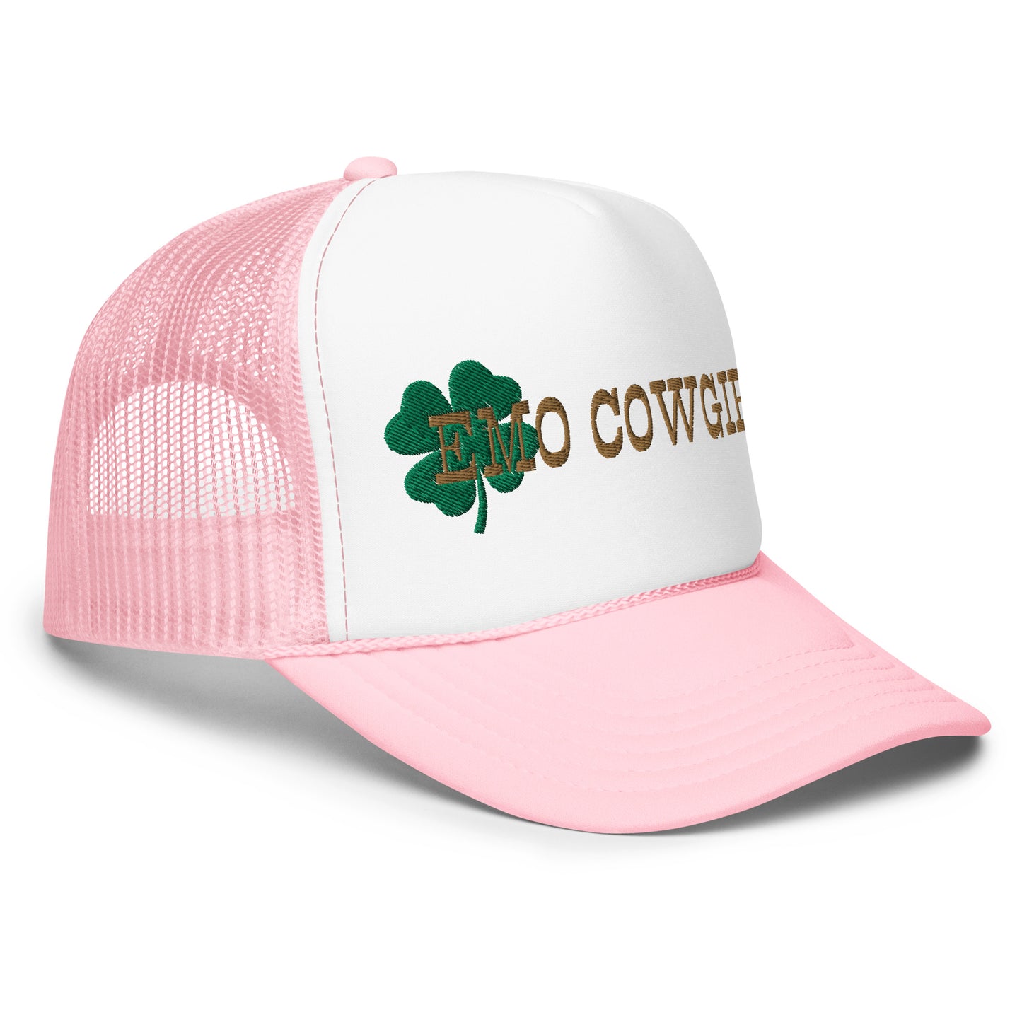 Emo Cowgirl Foam trucker hat