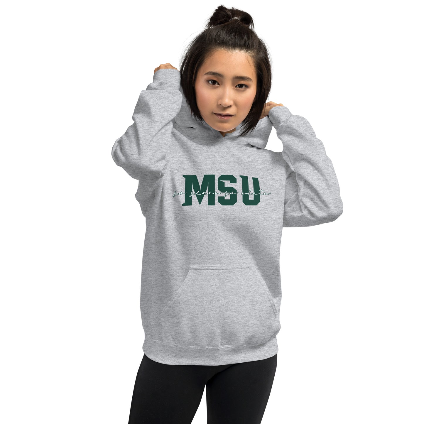 Michigan State "Go Green Go White" Unisex Hoodie