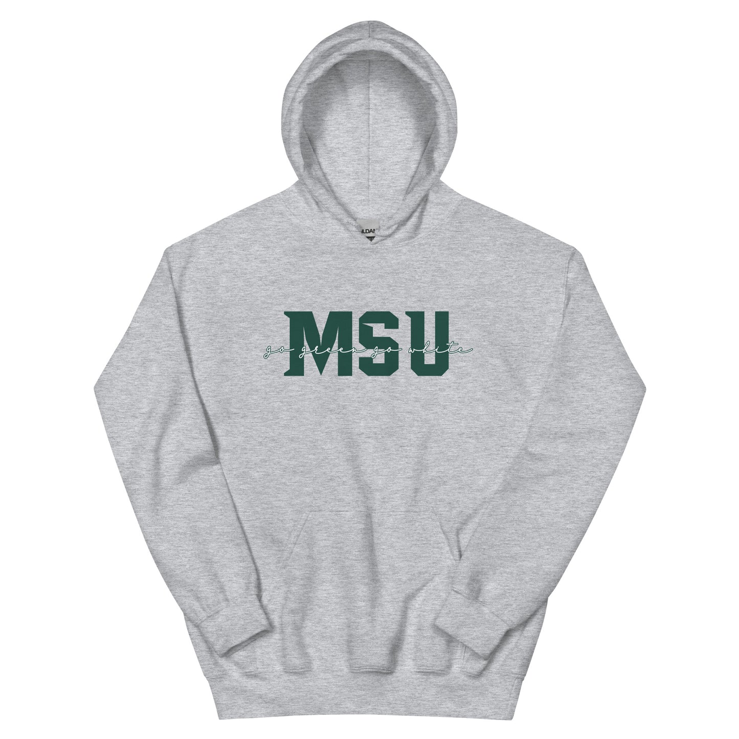 Michigan State "Go Green Go White" Unisex Hoodie