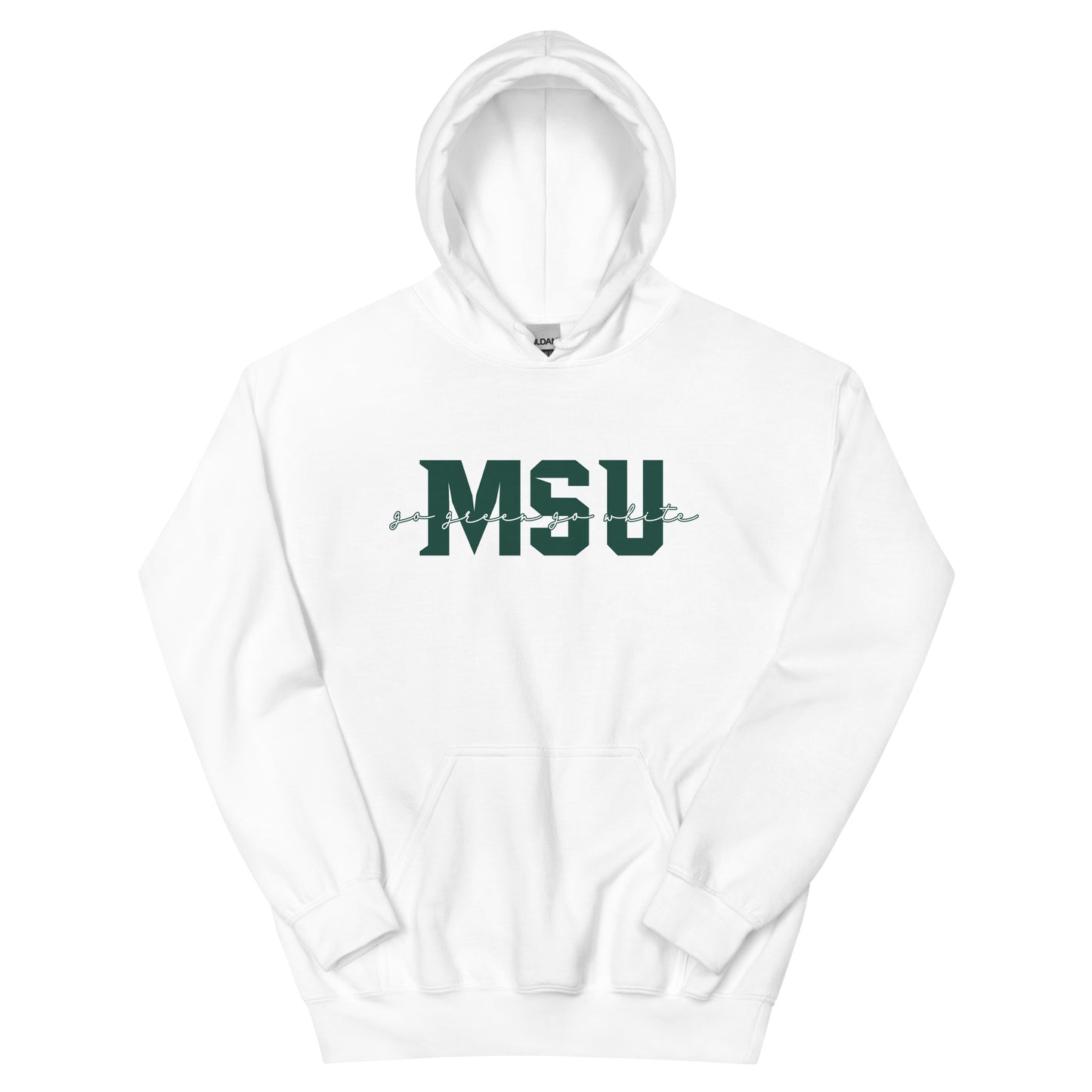 Michigan State "Go Green Go White" Unisex Hoodie