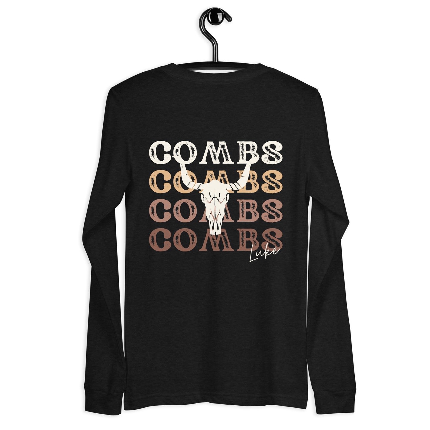 Luke Combs Statement Back Unisex Long Sleeve Tee