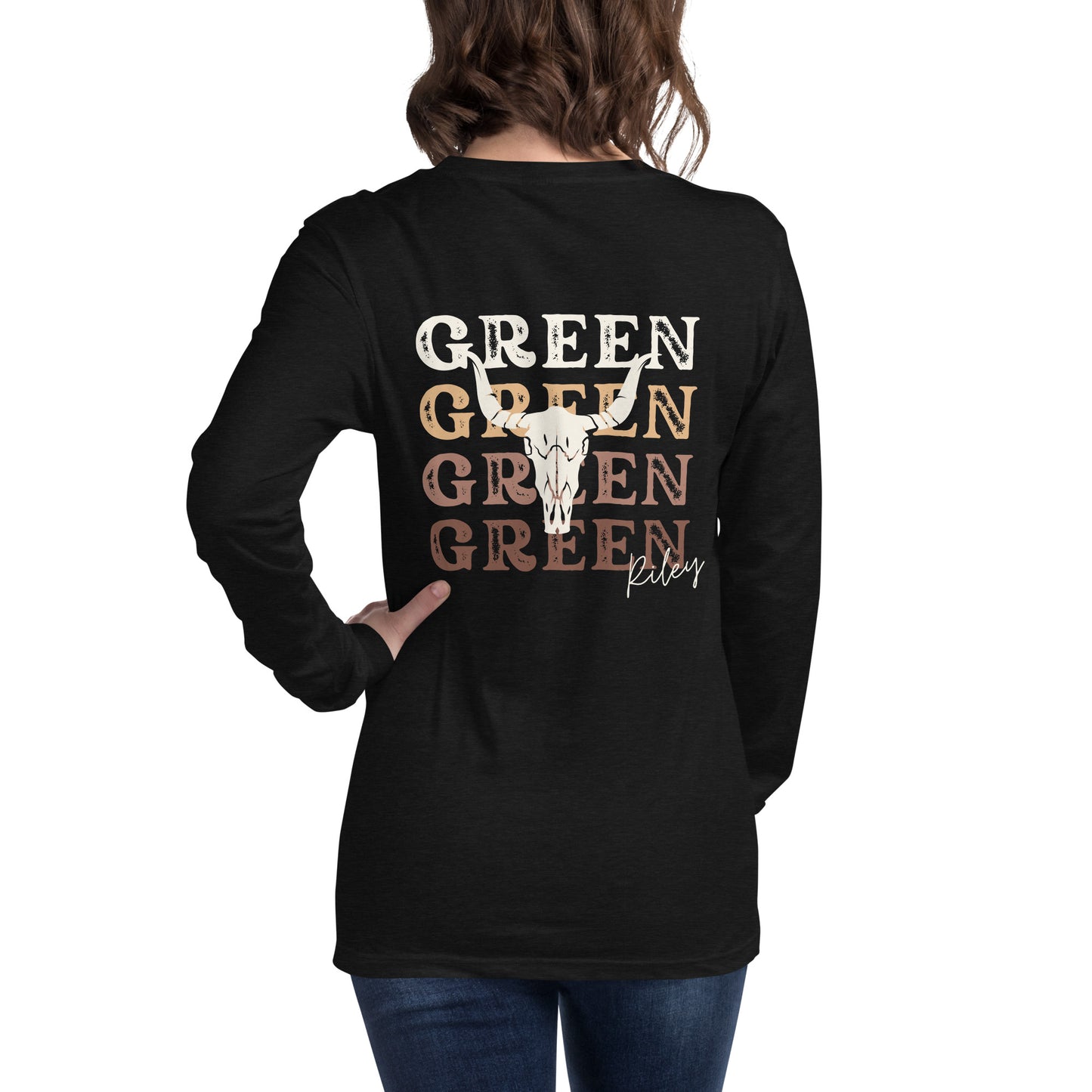 Riley Green Statement Back Unisex Long Sleeve Tee