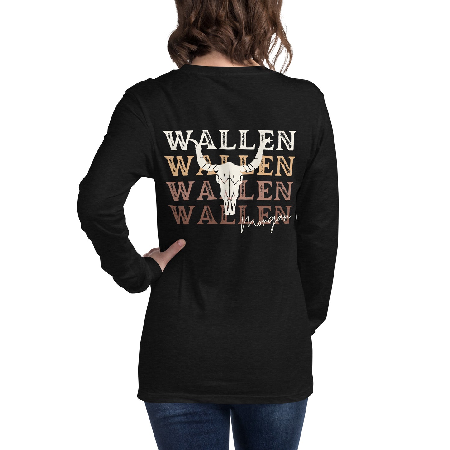 Morgan Wallen Statement Back Unisex Long Sleeve Tee