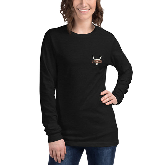 Riley Green Statement Back Unisex Long Sleeve Tee