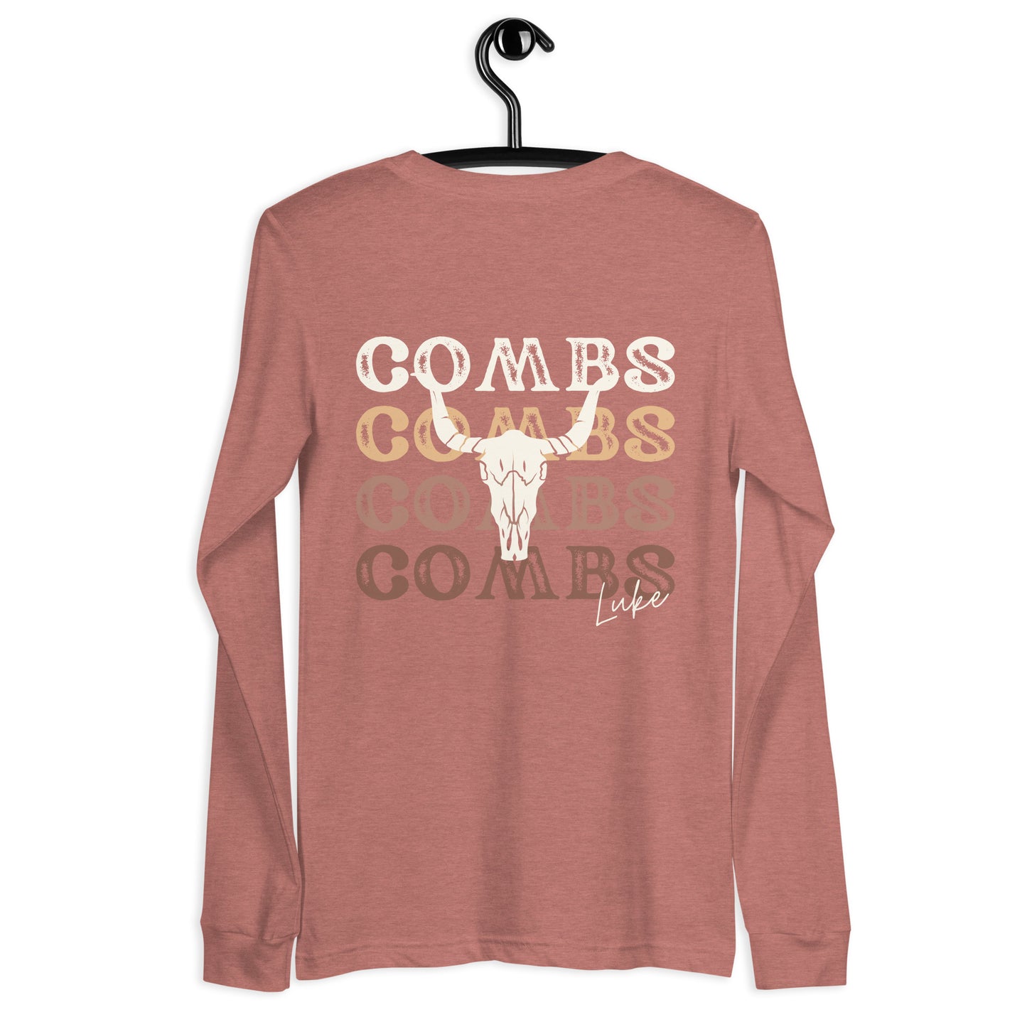 Luke Combs Statement Back Unisex Long Sleeve Tee