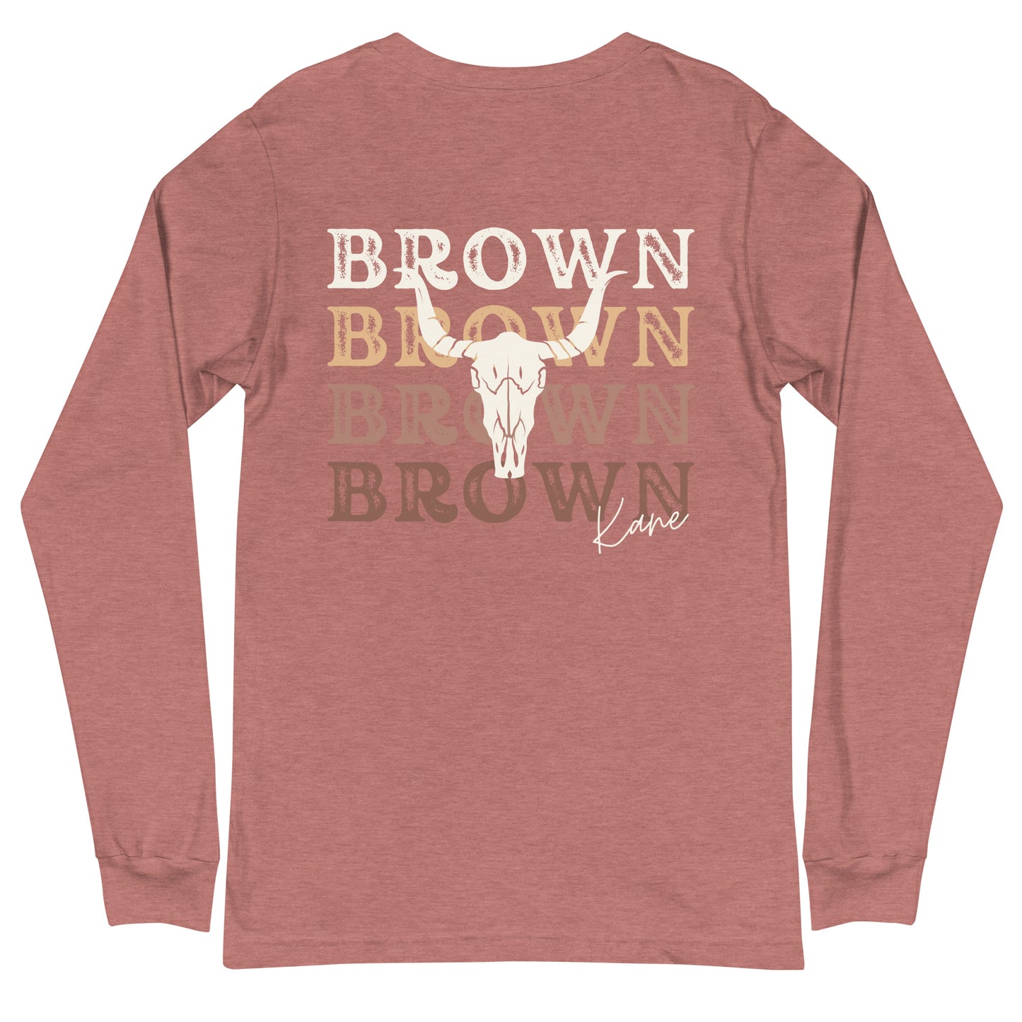 Kane Brown Statement Back Unisex Long Sleeve Tee