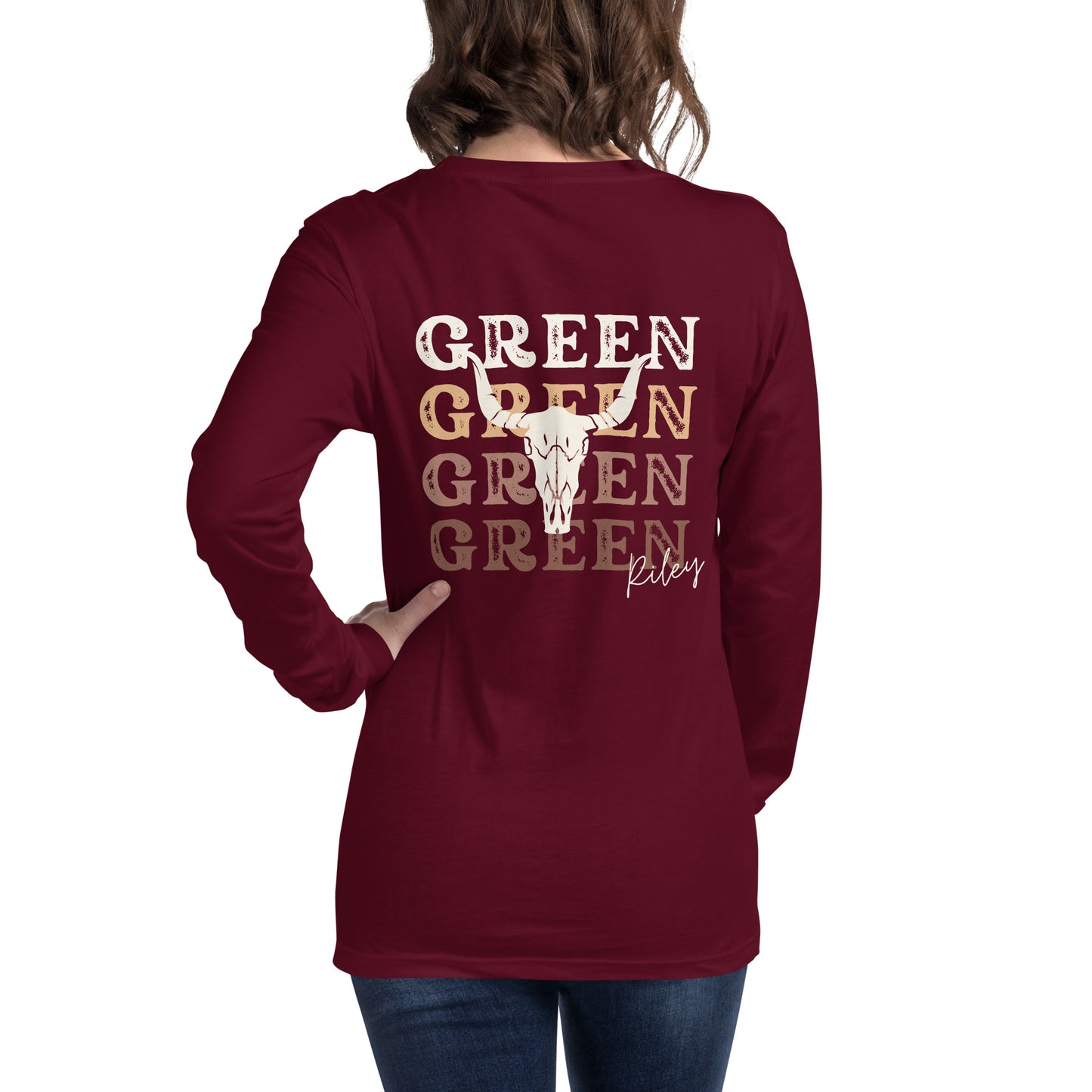 Riley Green Statement Back Unisex Long Sleeve Tee