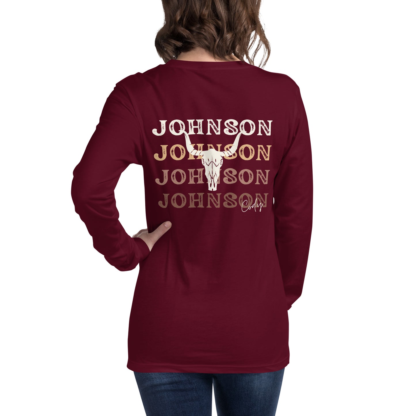 Cody Johnson Statement Back Unisex Long Sleeve Tee