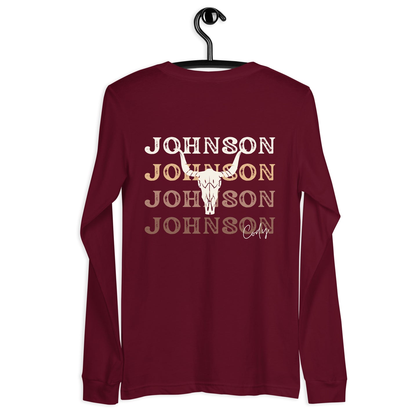 Cody Johnson Statement Back Unisex Long Sleeve Tee