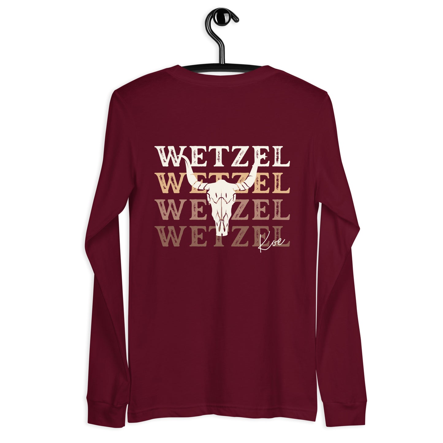 Koe Wetzel Statement Back Unisex Long Sleeve Tee