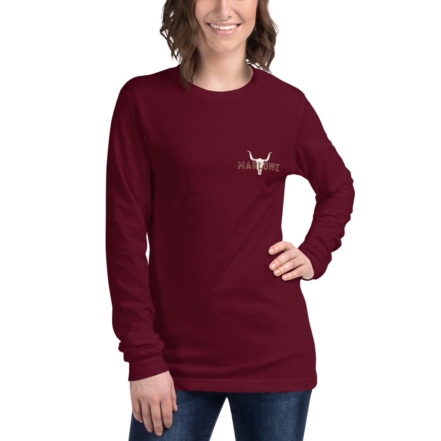 Kameron Marlowe Statement Back Unisex Long Sleeve Tee