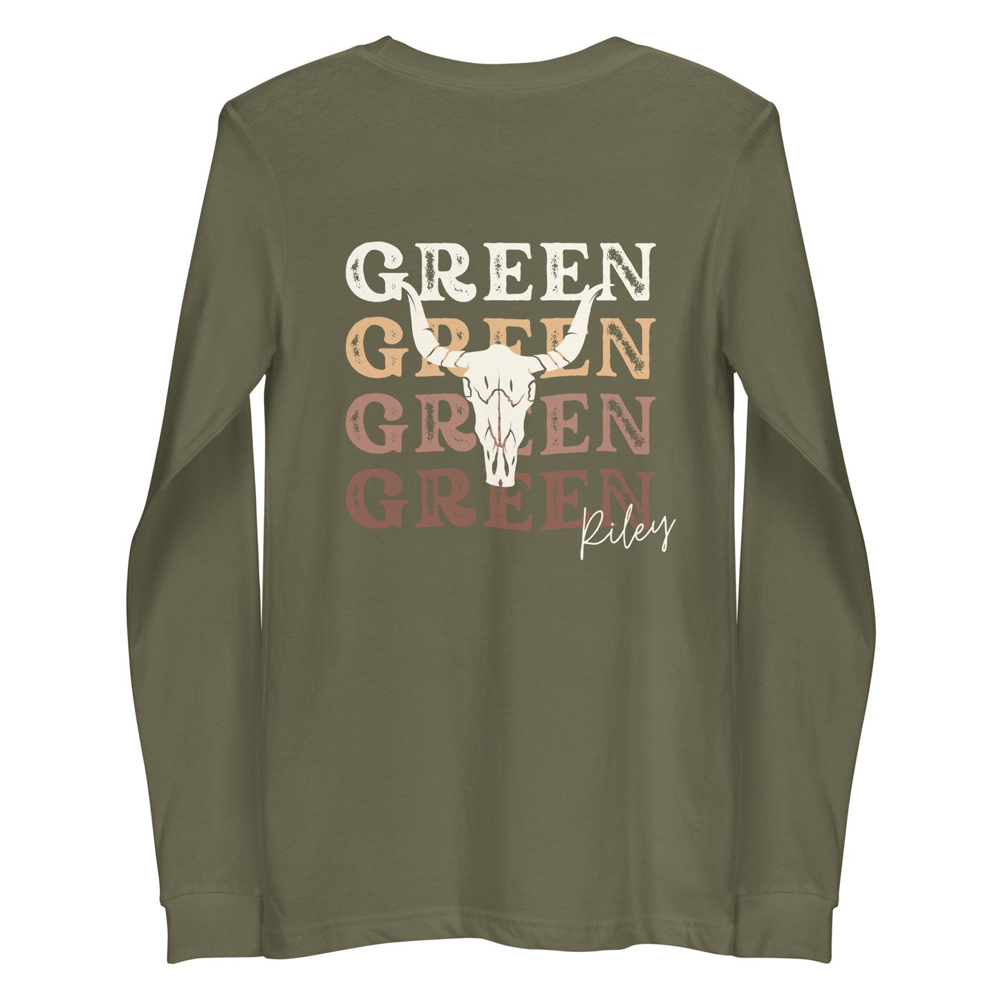 Riley Green Statement Back Unisex Long Sleeve Tee