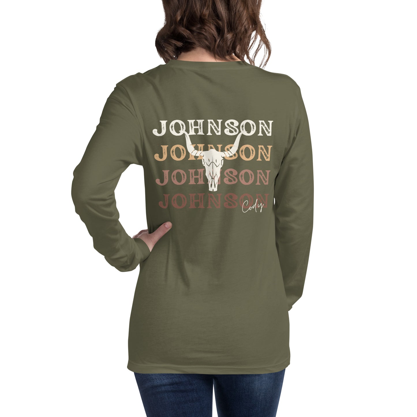 Cody Johnson Statement Back Unisex Long Sleeve Tee