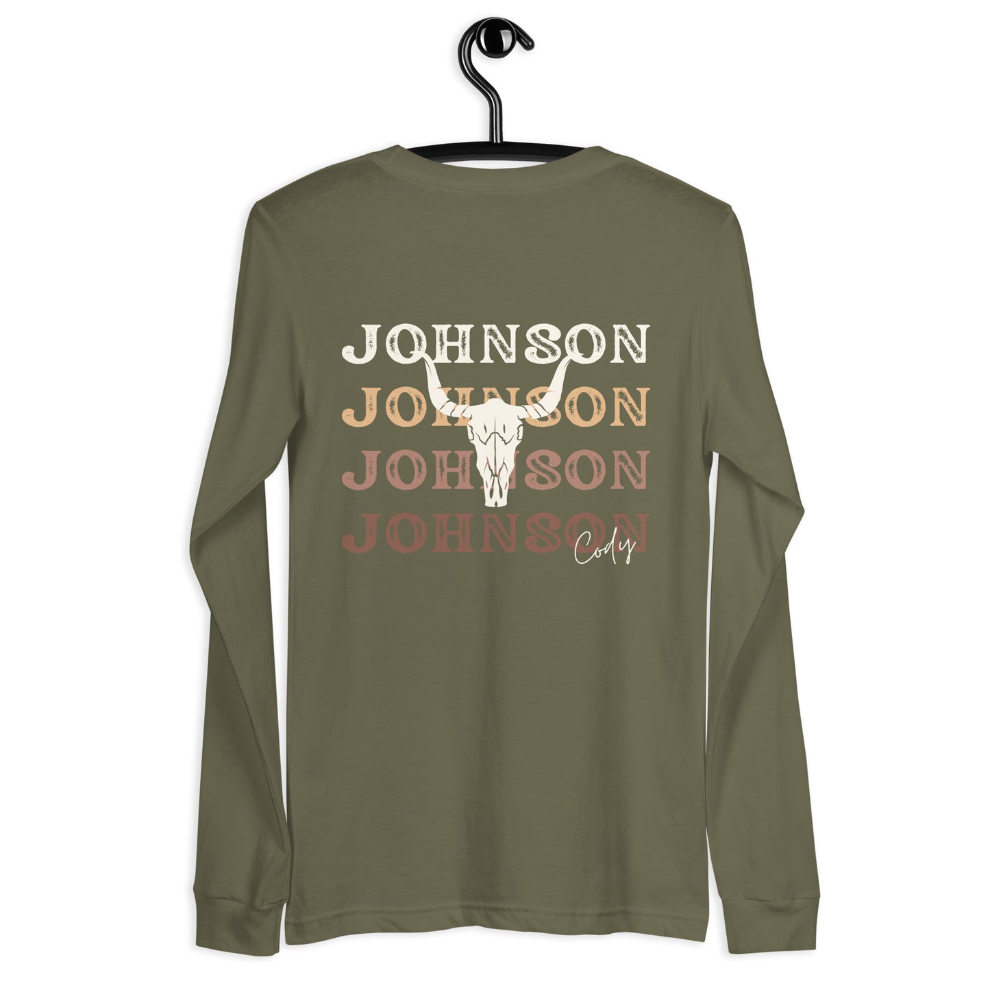 Cody Johnson Statement Back Unisex Long Sleeve Tee