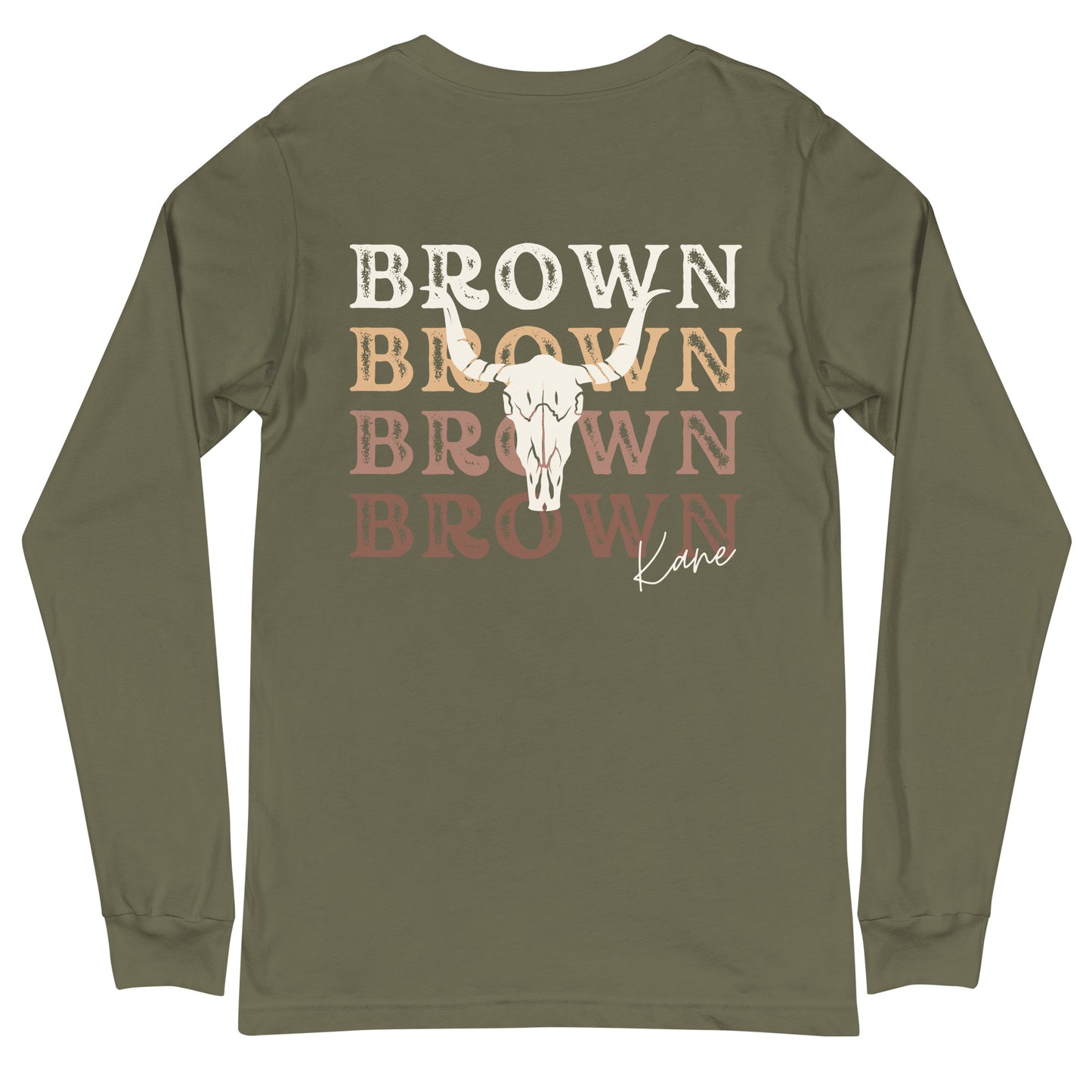 Kane Brown Statement Back Unisex Long Sleeve Tee