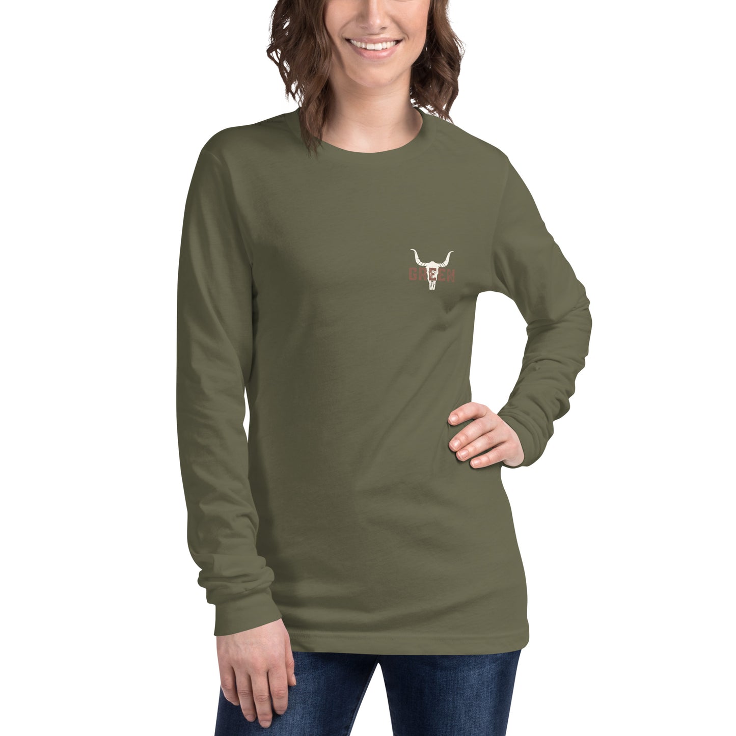 Riley Green Statement Back Unisex Long Sleeve Tee