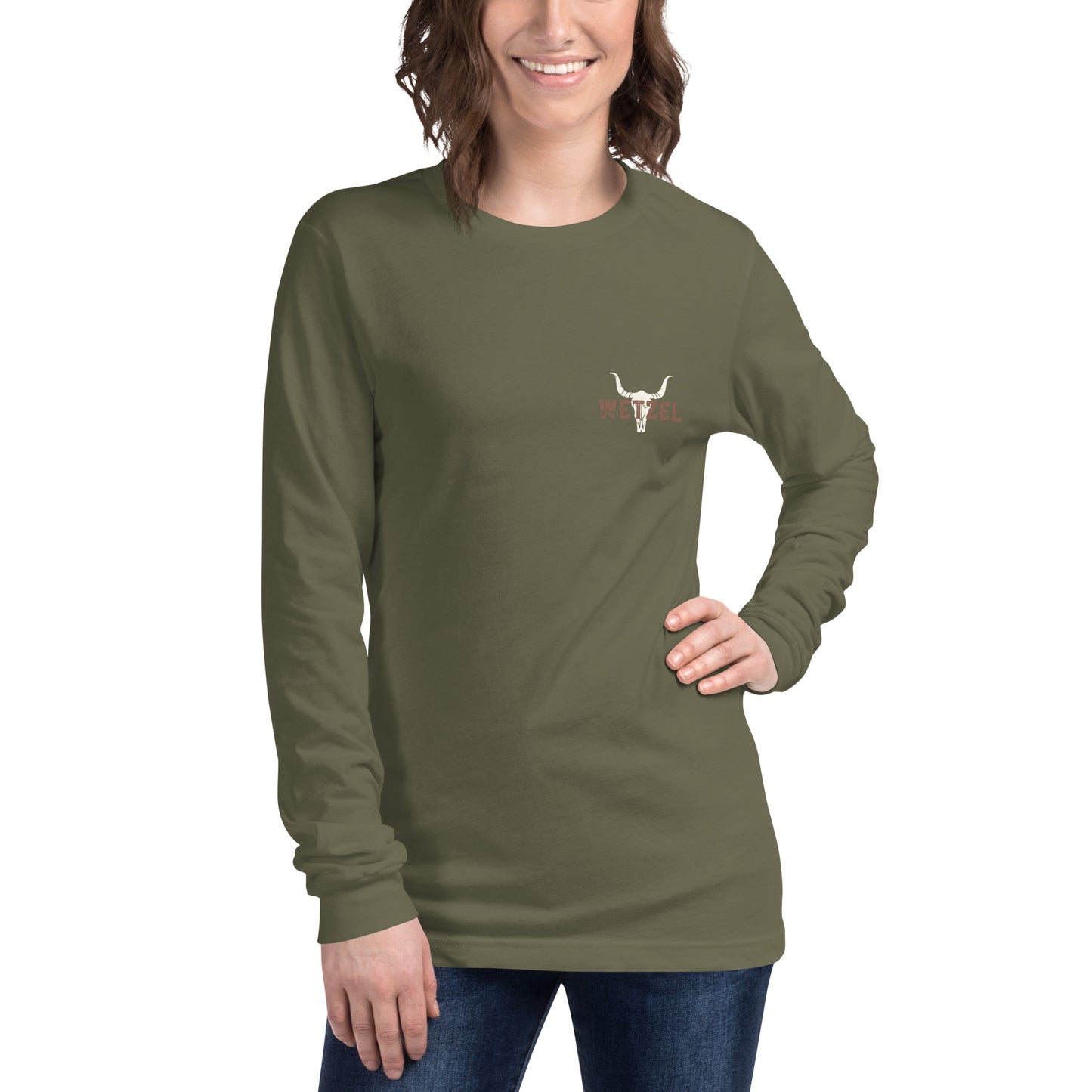 Koe Wetzel Statement Back Unisex Long Sleeve Tee