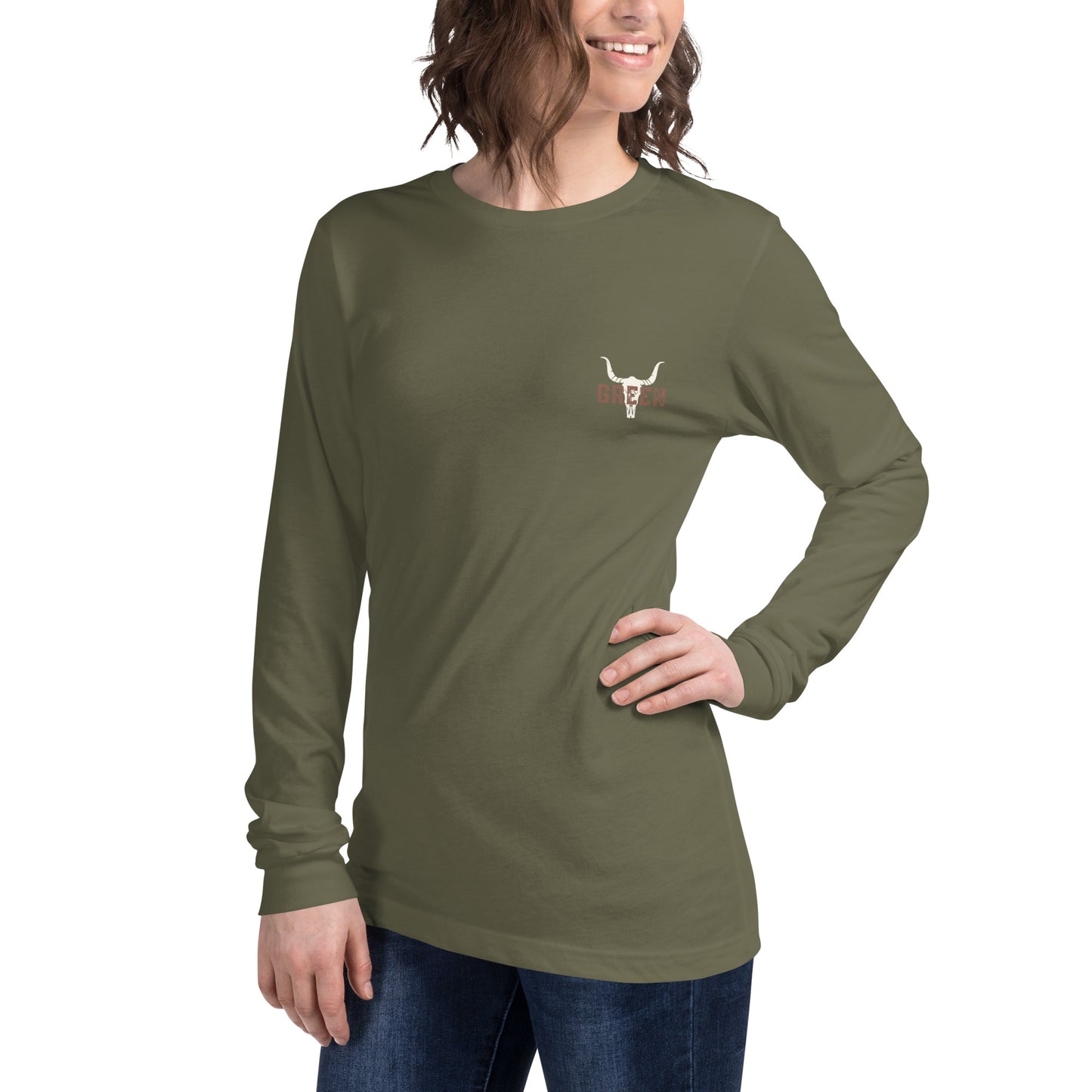 Riley Green Statement Back Unisex Long Sleeve Tee