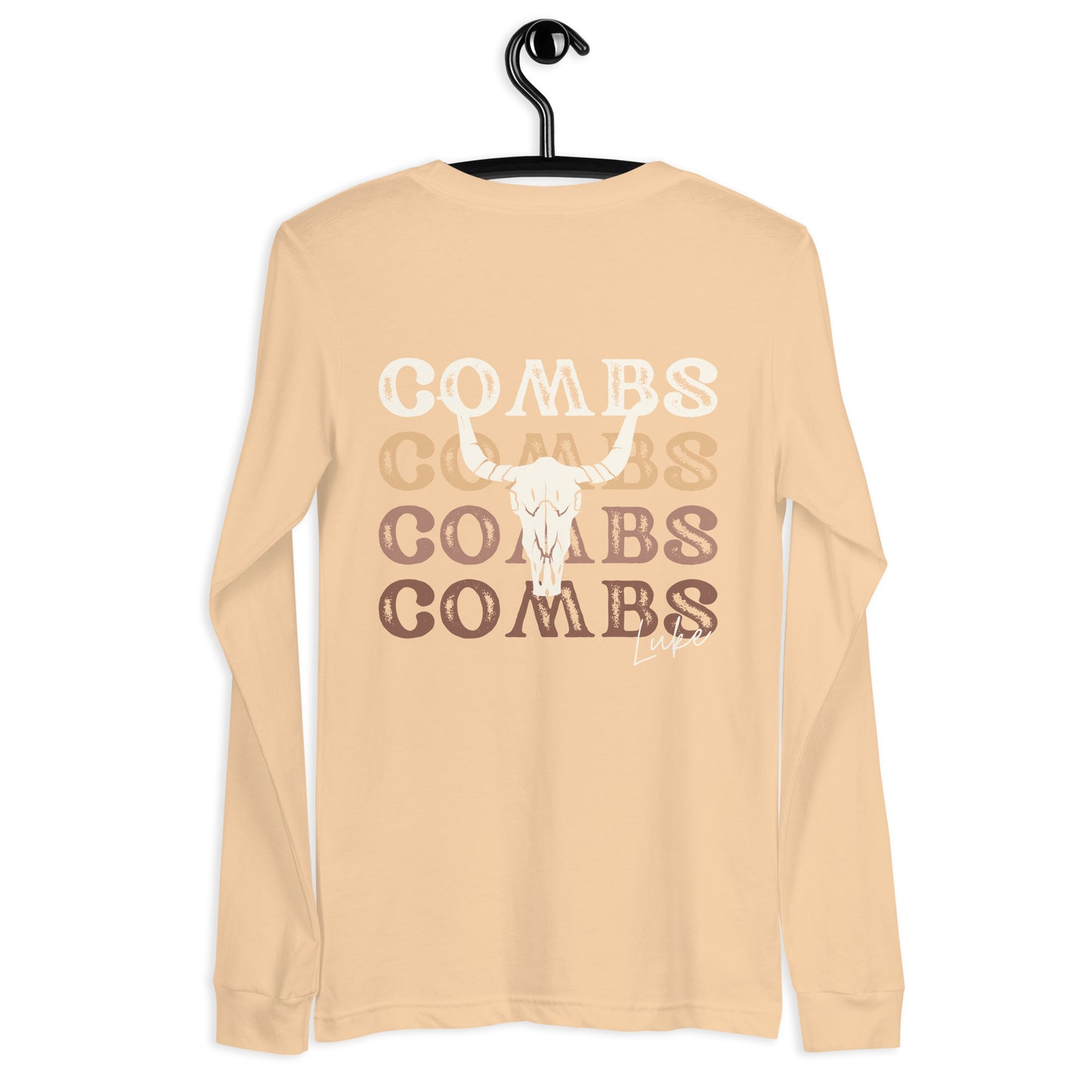 Luke Combs Statement Back Unisex Long Sleeve Tee