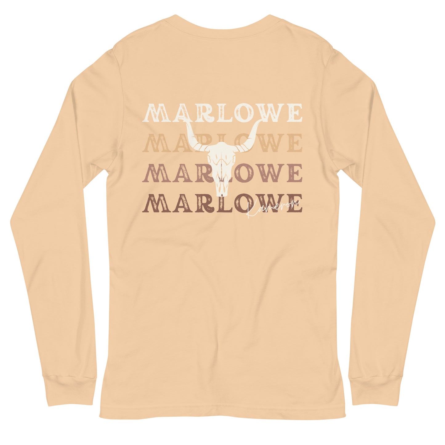 Kameron Marlowe Statement Back Unisex Long Sleeve Tee