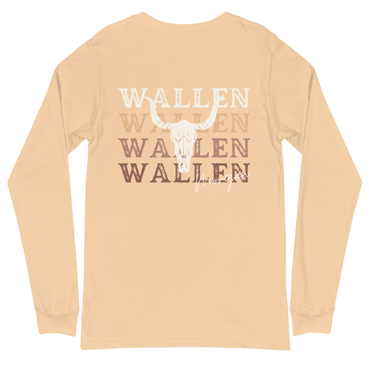 Morgan Wallen Statement Back Unisex Long Sleeve Tee