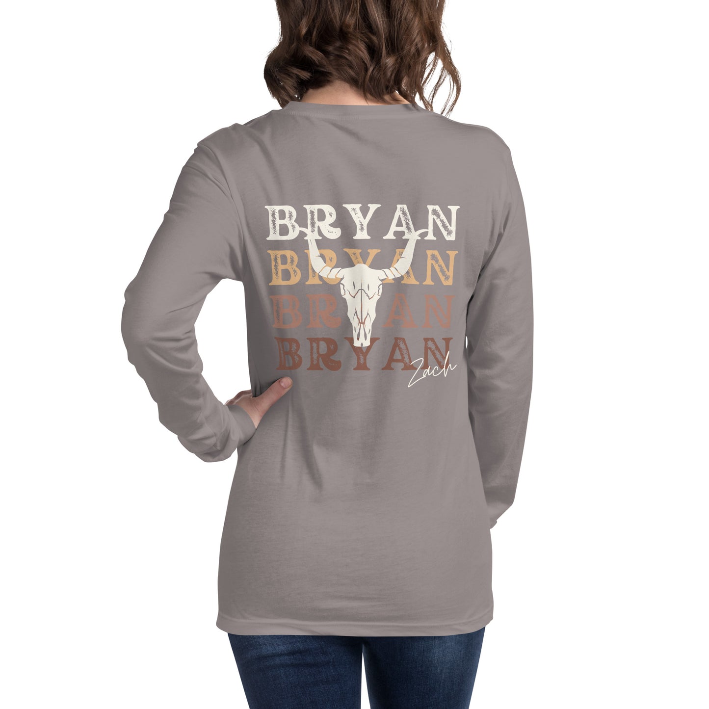 Zach Bryan Statement Back Unisex Long Sleeve Tee