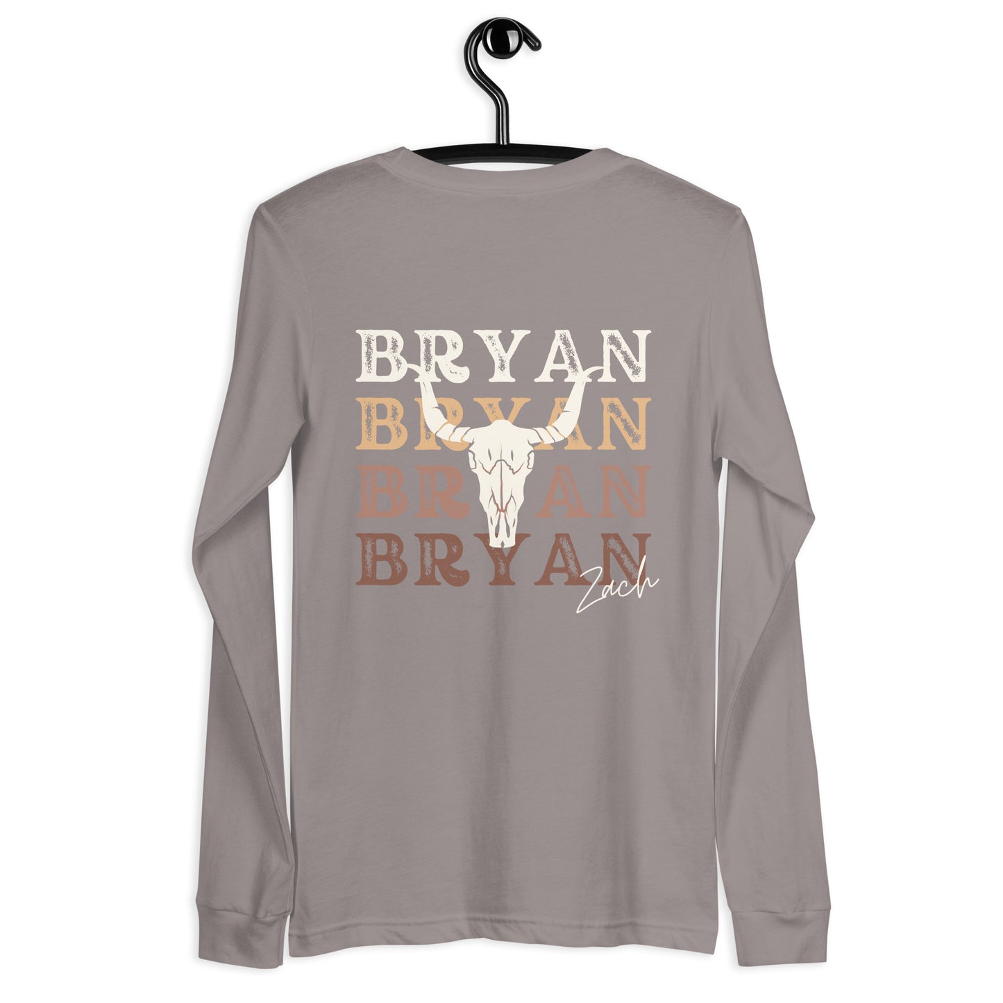 Zach Bryan Statement Back Unisex Long Sleeve Tee