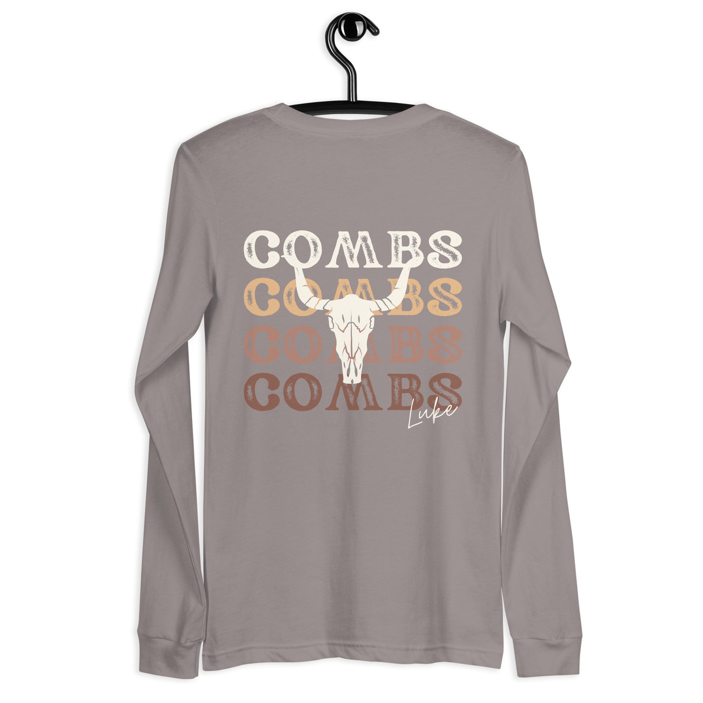 Luke Combs Statement Back Unisex Long Sleeve Tee