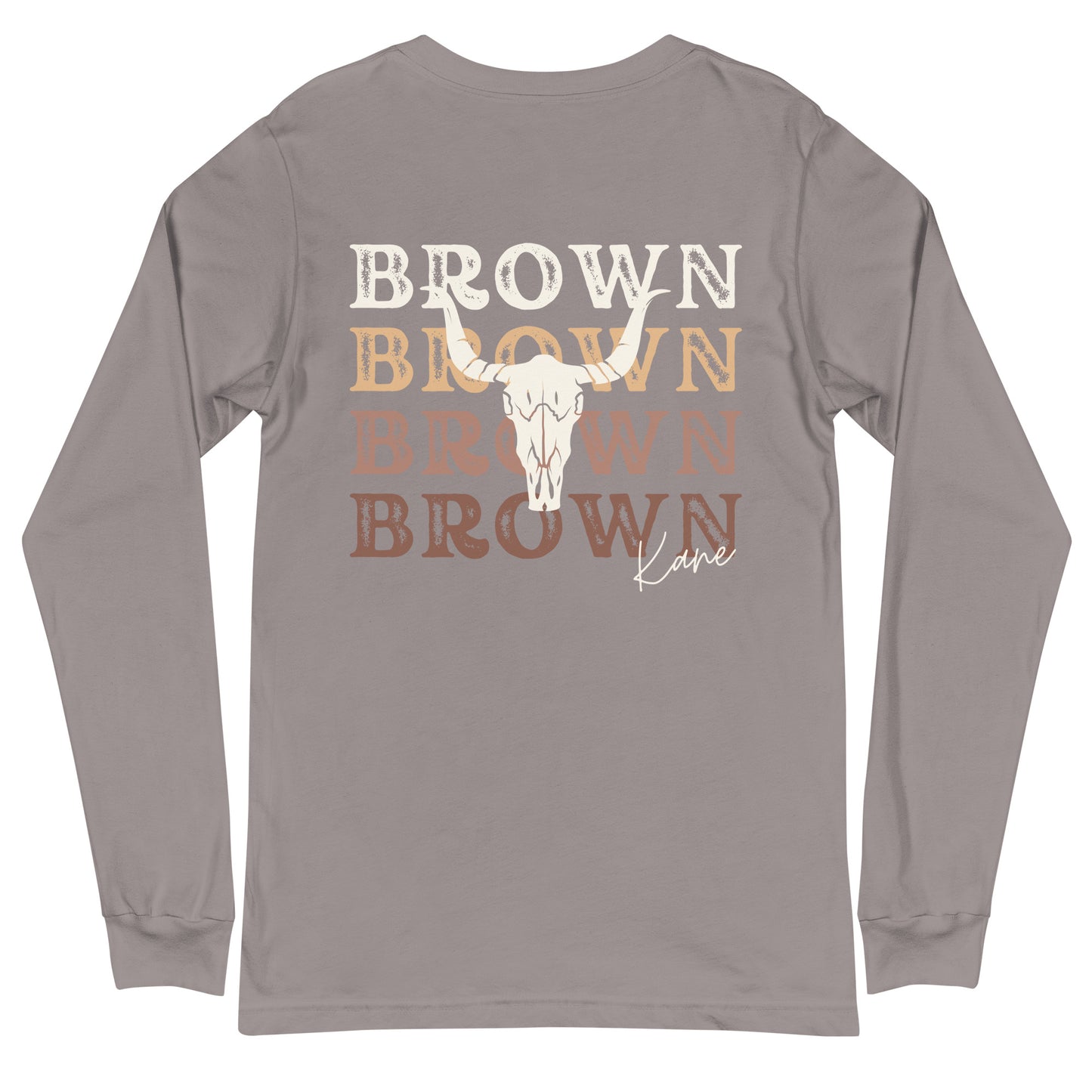 Kane Brown Statement Back Unisex Long Sleeve Tee