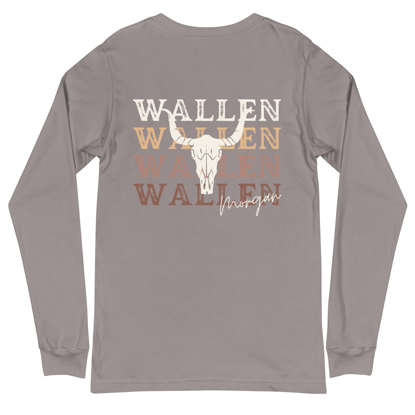 Morgan Wallen Statement Back Unisex Long Sleeve Tee