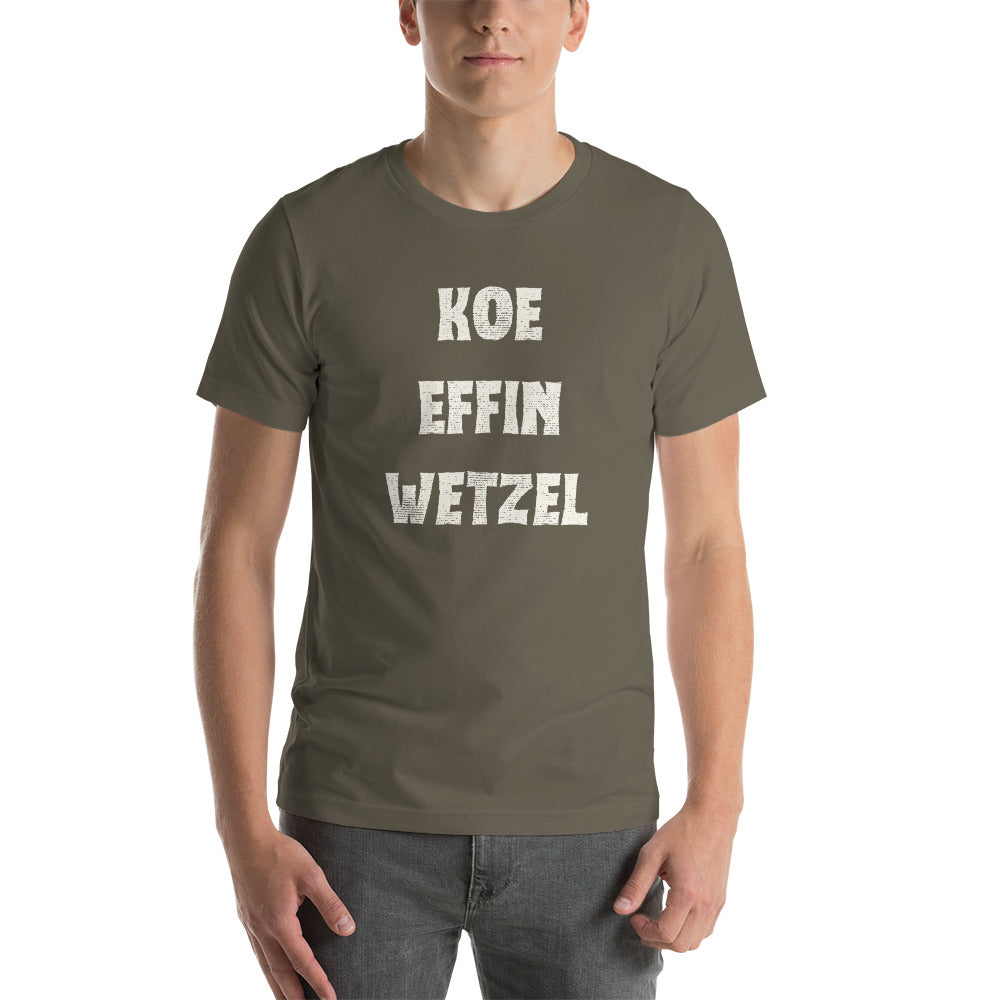 Koe Effin Wetzel Unisex t-shirt