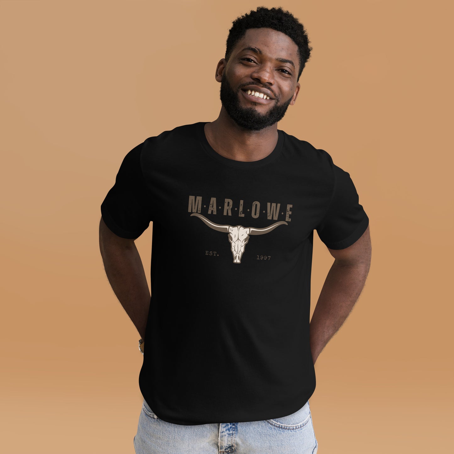 Kameron Marlowe Bull Skull Unisex t-shirt