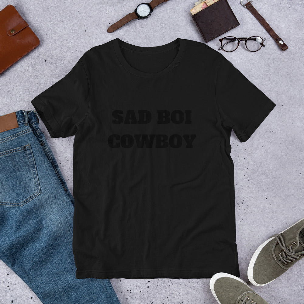 Sad Boi Cowboy Unisex t-shirt