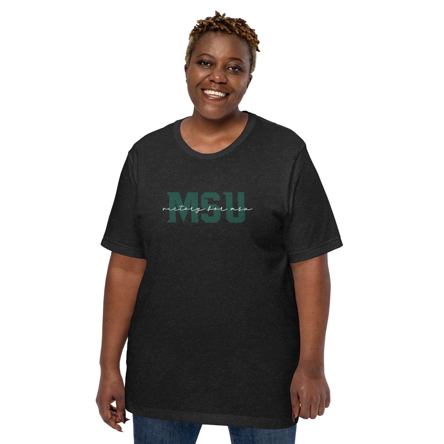 Michigan State "Go Green Go White" Unisex t-shirt