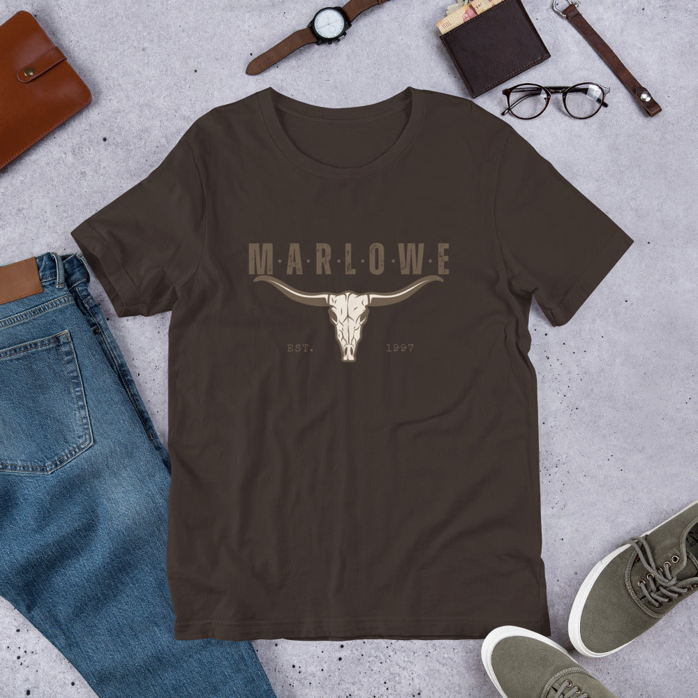 Kameron Marlowe Bull Skull Unisex t-shirt