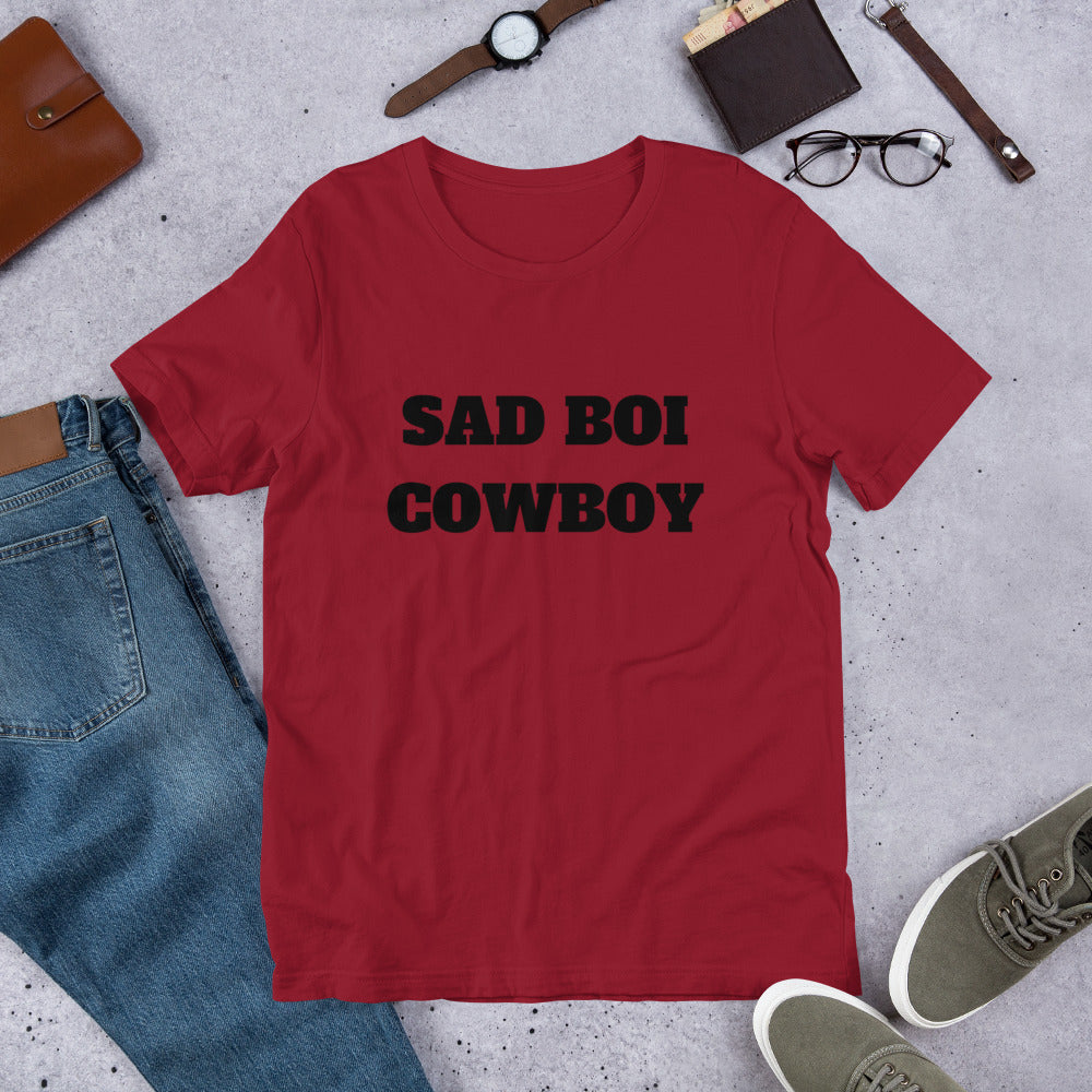 Sad Boi Cowboy Unisex t-shirt