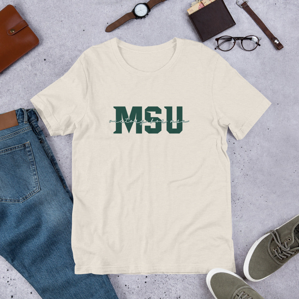 Michigan State "Victory for MSU" Unisex t-shirt