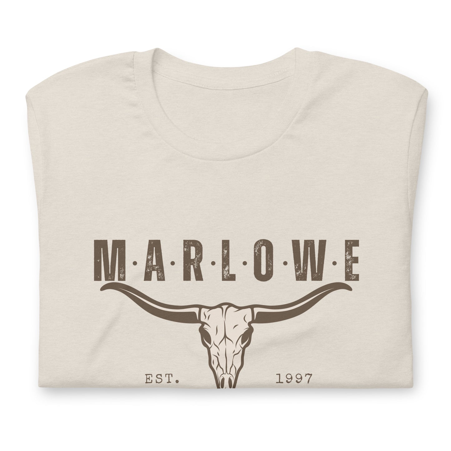 Kameron Marlowe Bull Skull Unisex t-shirt