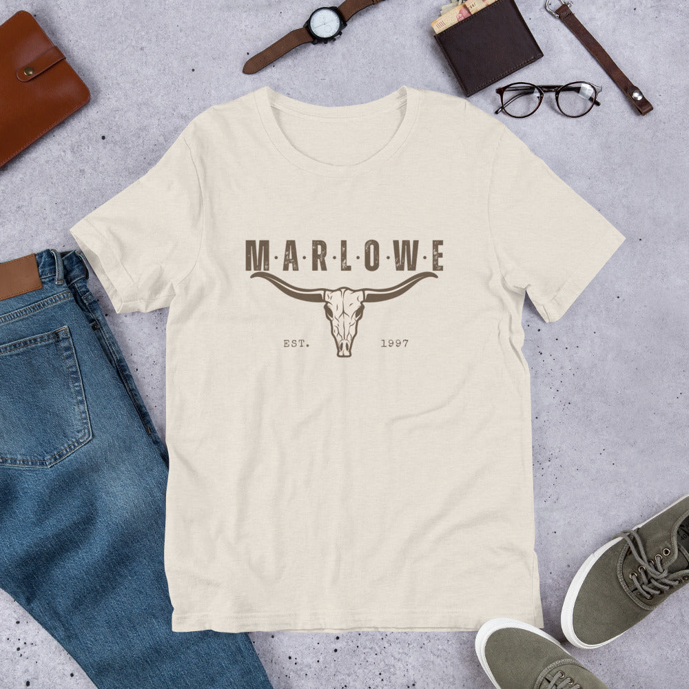 Kameron Marlowe Bull Skull Unisex t-shirt