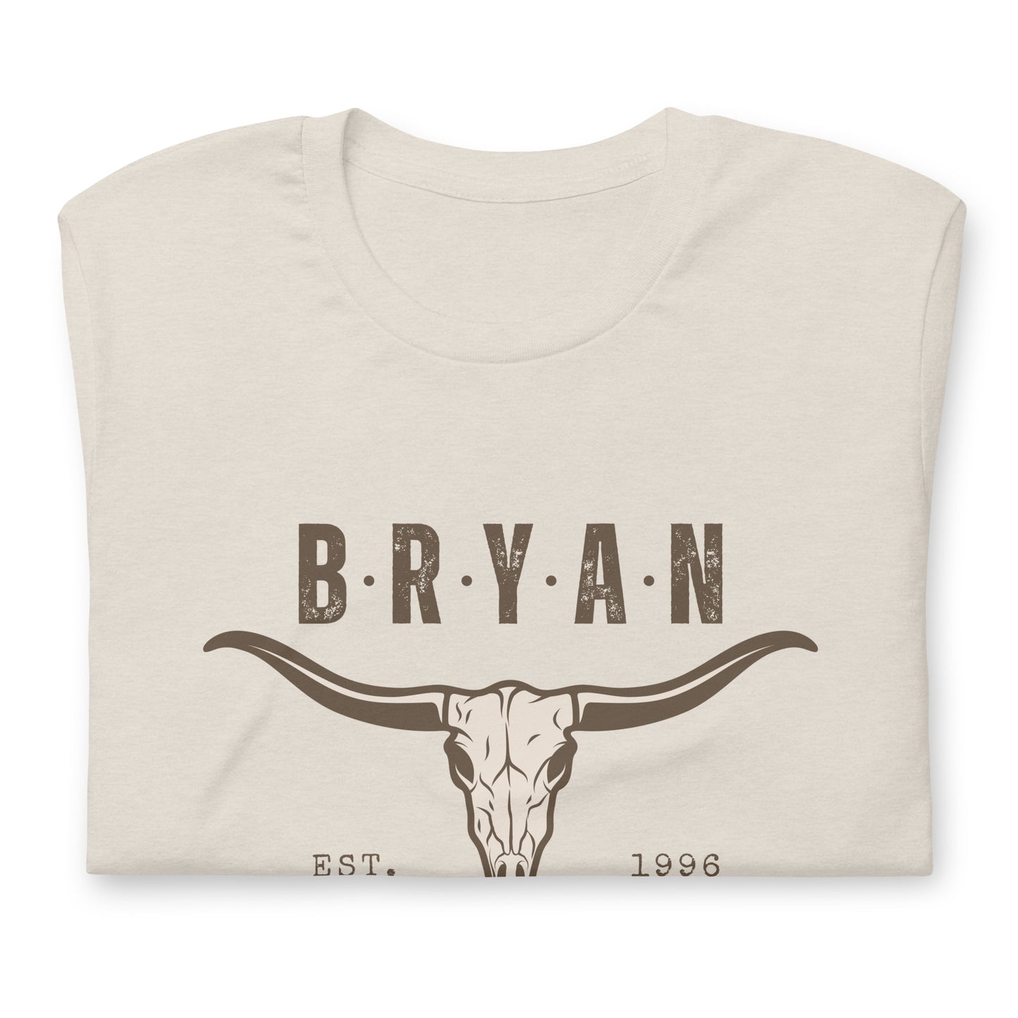 Zach Bryan Bull Skull Unisex t-shirt