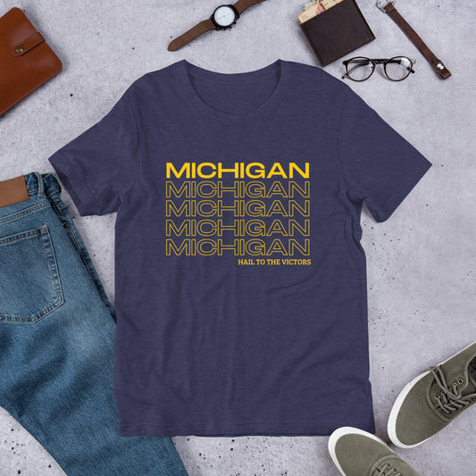 University of Michigan Have a Good Day Unisex t-shirt