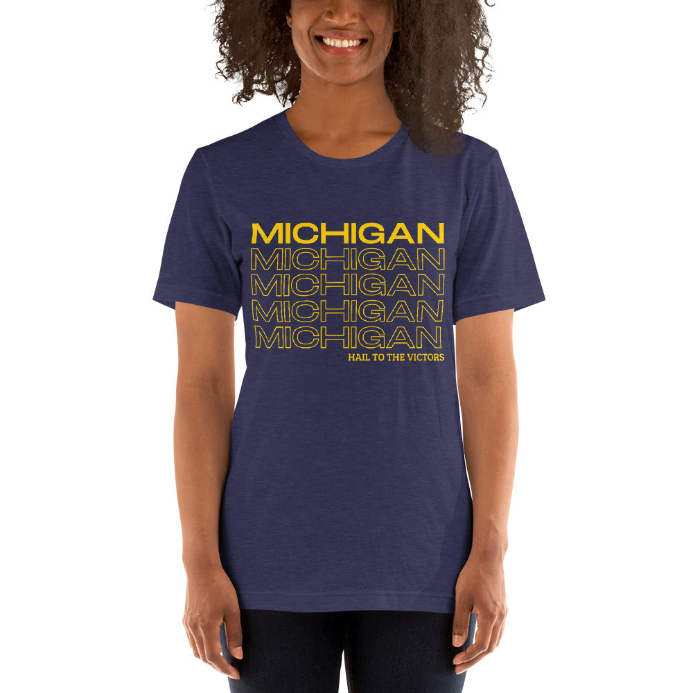 University of Michigan Have a Good Day Unisex t-shirt