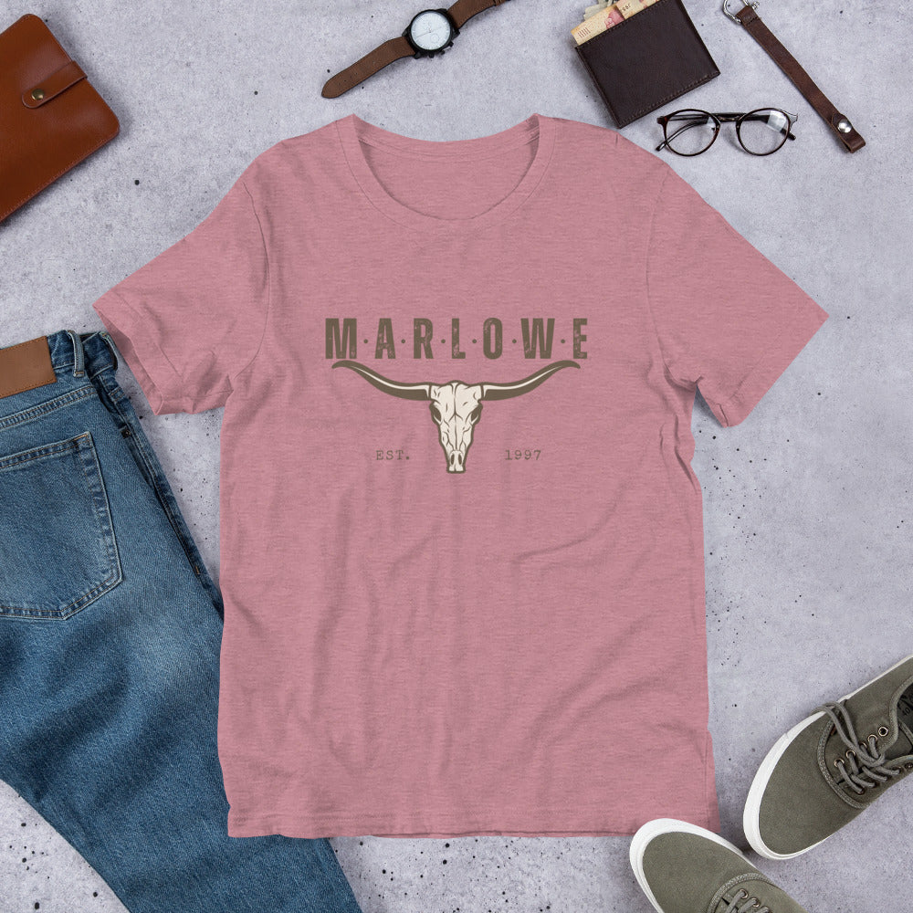 Kameron Marlowe Bull Skull Unisex t-shirt