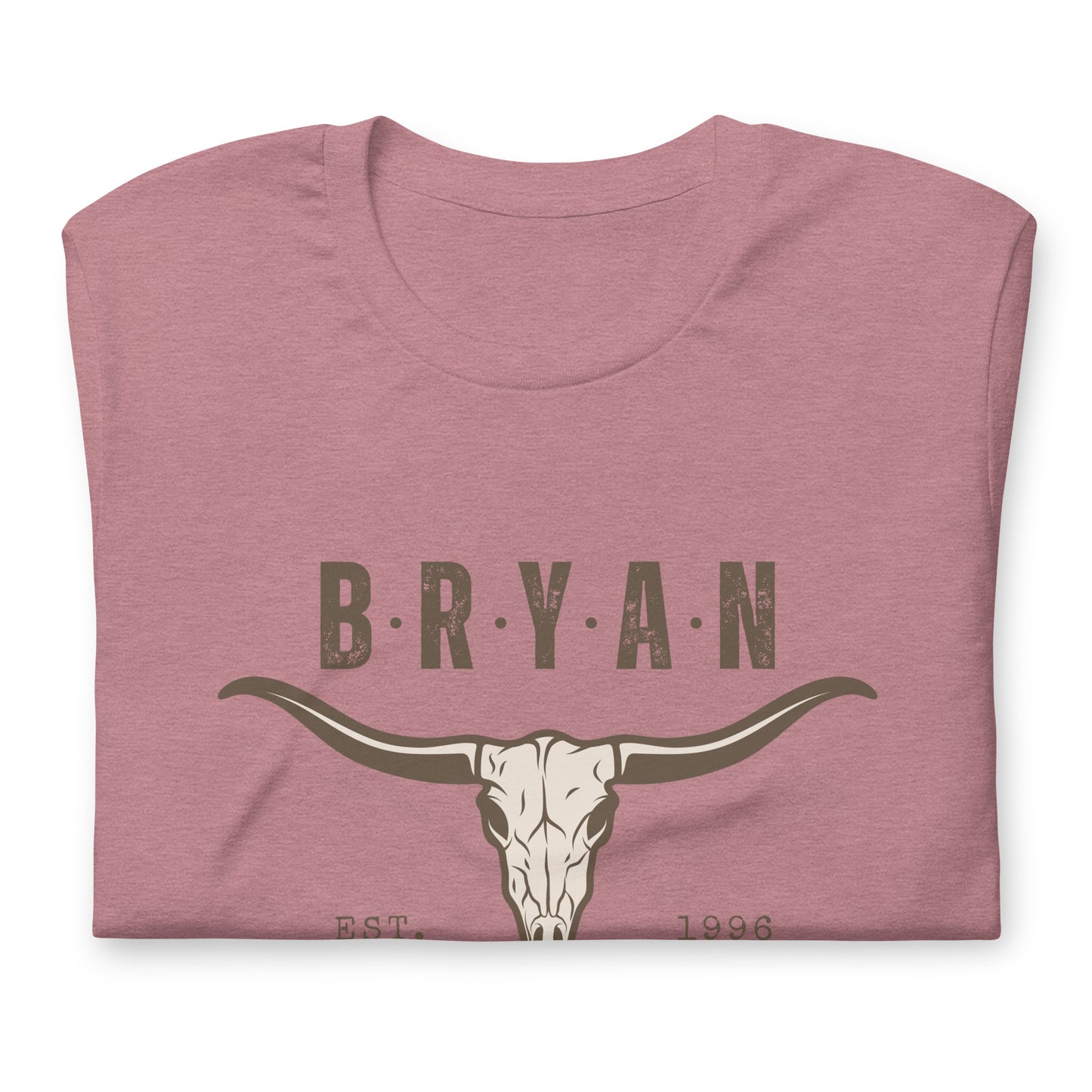 Zach Bryan Bull Skull Unisex t-shirt