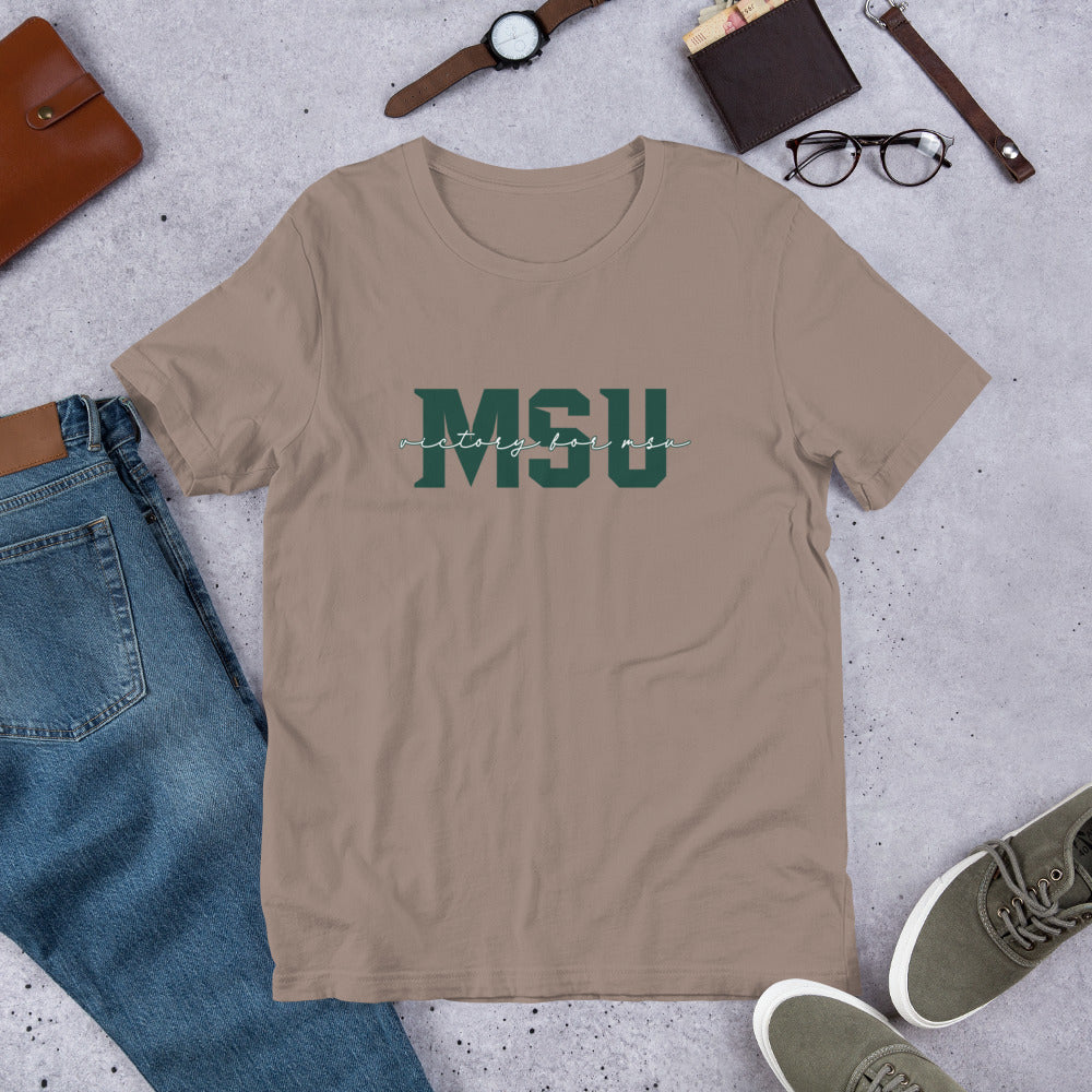 Michigan State "Victory for MSU" Unisex t-shirt