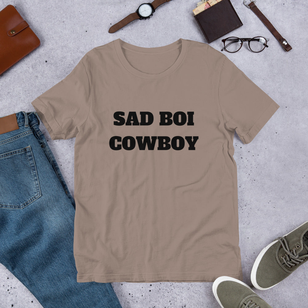 Sad Boi Cowboy Unisex t-shirt