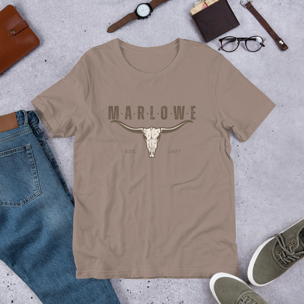 Kameron Marlowe Bull Skull Unisex t-shirt