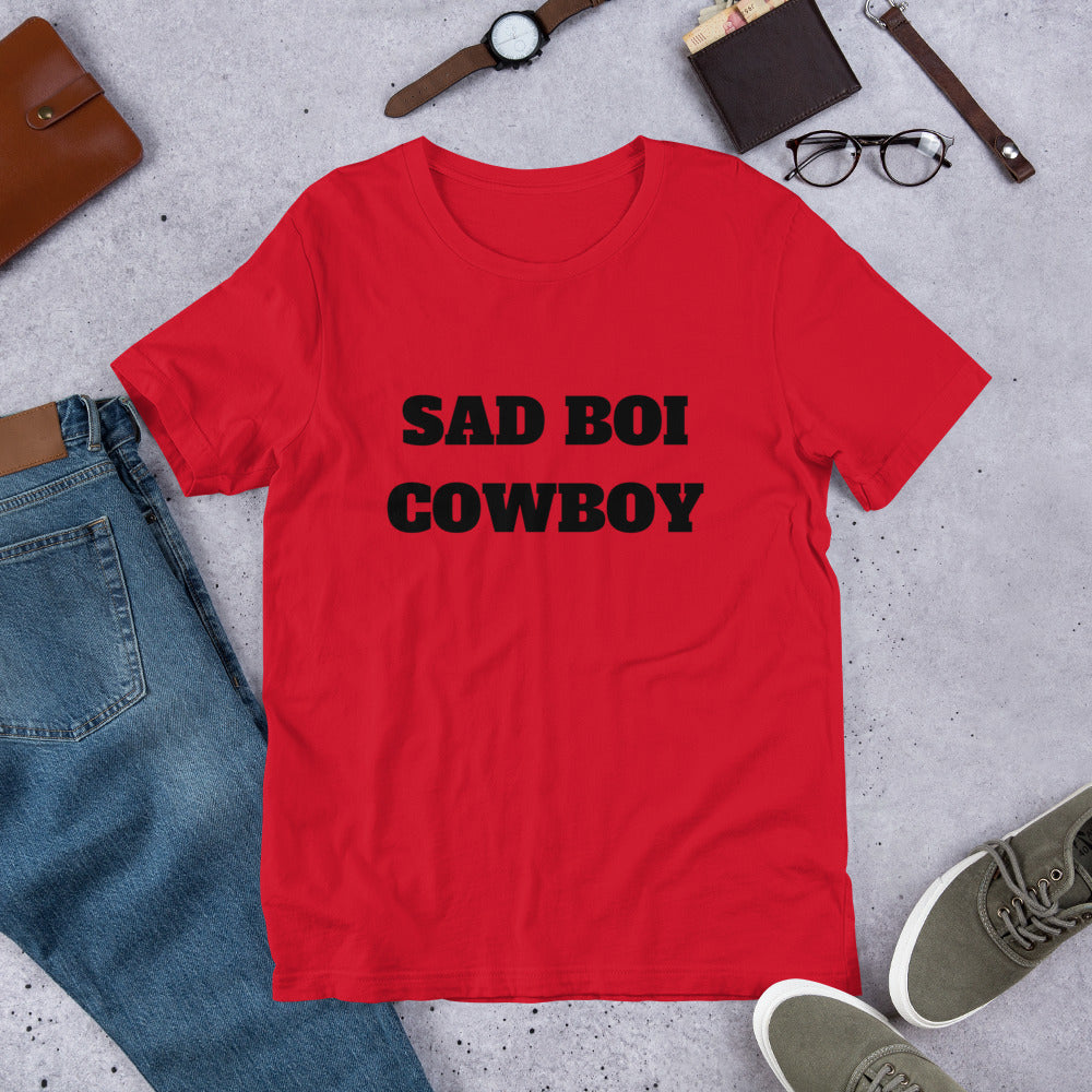 Sad Boi Cowboy Unisex t-shirt